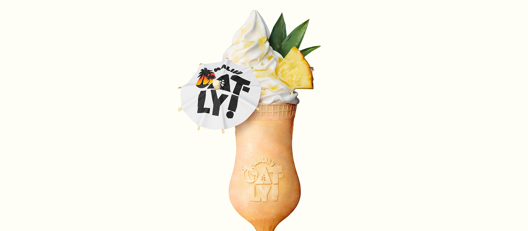 Malibu Oatly Soft Serve