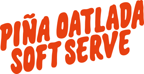 Malibu Oatly Soft Serve Logo